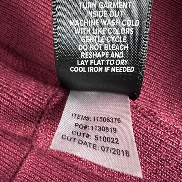 Torrid Womens Mini Sweater Skater Dress Size 1X Rust Orange Red 11506376 - Picture 9 of 9